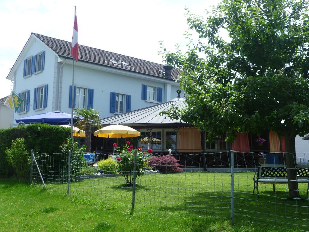 Hotel Speiserestaurant Bahnhof Güttingen Exterior foto