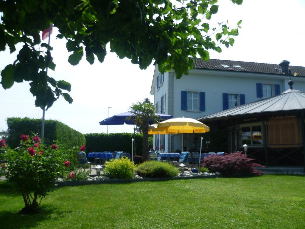 Hotel Speiserestaurant Bahnhof Güttingen Exterior foto